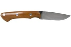 Bark River Featherweight Fox River CPM 3V Natural Canvas, Red Liner Hunting Knife -Knife Sales Store BRK01 022NRC RL 02 bark river knives