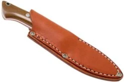 Bark River Featherweight Fox River CPM 3V Natural Canvas, Red Liner Hunting Knife -Knife Sales Store BRK01 022NRC RL 06 bark river knives