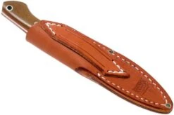 Bark River Featherweight Fox River CPM 3V Natural Canvas, Red Liner Hunting Knife -Knife Sales Store BRK01 022NRC RL 07 bark river knives