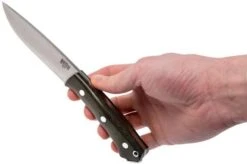 Bark River Fox River A2, Green Canvas Micarta Hunting Knife -Knife Sales Store BRK01 113GNC 06 bark river brk01 113gnc 06