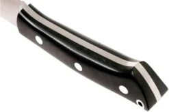 Bark River Fox River CPM 3V, Black Canvas Micarta, No Loop -Knife Sales Store BRK01 123BRKC LR 04 bark river brk01 123brkc lr 04