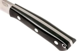 Bark River Fox River CPM 3V, Black Canvas Micarta, No Loop -Knife Sales Store BRK01 123BRKC LR 05 bark river brk01 123brkc lr 05