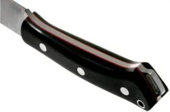 Bark River Fox River CPM 3V, Black Canvas Micarta With Red Liners -Knife Sales Store BRK01 123BRKC RL 04 bark river knives