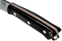 Bark River Fox River CPM 3V, Black Canvas Micarta With Red Liners -Knife Sales Store BRK01 123BRKC RL 05 bark river knives