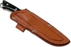 Bark River Fox River CPM 3V, Black Canvas Micarta With Red Liners -Knife Sales Store BRK01 123BRKC RL 07 bark river knives