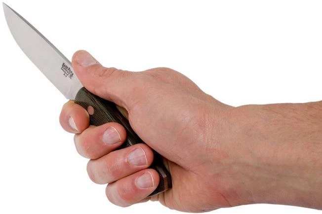 Bark River Highland Special A2, Green Canvas Micarta Outdoor Knife 8 Bark River Highland Special A2, Green Canvas Micarta Outdoor Knife - Image 6