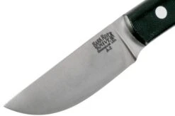 Bark River Woodland Special Black Canvas Micarta, EDC-fixed -Knife Sales Store BRK01 132BRKC 03 bark river