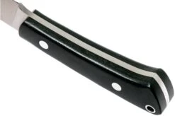 Bark River Woodland Special Black Canvas Micarta, EDC-fixed -Knife Sales Store BRK01 132BRKC 04 bark river