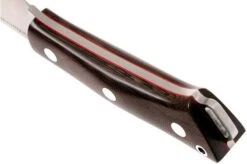 Bark River Fox River II LT CPM 3V, Green Canvas Micarta, Red Liners -Knife Sales Store BRK01 224GNC RL 04 bark river brk01 224gnc rl 04