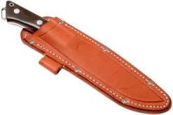 Bark River Fox River II LT CPM 3V, Green Canvas Micarta, Red Liners -Knife Sales Store BRK01 224GNC RL 07 bark river brk01 224gnc rl 07