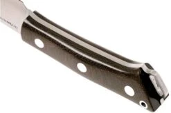 Bark River Fox River II LT CPM 3V, Green Canvas Micarta -Knife Sales Store BRK01 224GNC 04 bark river brk01 224gnc 04