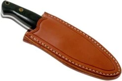 Bark River North Country EDC CPM 154, Black Canvas Micarta, Mosaic Pins Fixed Knife -Knife Sales Store BRK02 054BCMMP 06 bark river knives