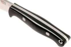 Bark River North Country EDC CPM 154, Black Canvas Micarta, Mosaic Pins -Knife Sales Store BRK02 054BRKC MP 05 bark river brk02 054brkc mp 05