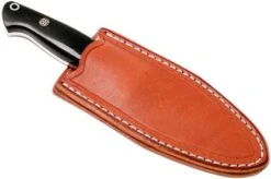 Bark River North Country EDC CPM 154, Black Canvas Micarta, Mosaic Pins -Knife Sales Store BRK02 054BRKC MP 07 bark river brk02 054brkc mp 07