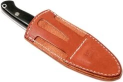 Bark River North Country EDC CPM 154, Black Canvas Micarta, Mosaic Pins -Knife Sales Store BRK02 054BRKC MP 08 bark river brk02 054brkc mp 08