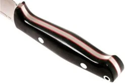 Bark River North Country EDC CPM 154, Black Canvas Micarta, Red Liners -Knife Sales Store BRK02 054BRKC RL 04 bark river brk02 054brkc rl 04