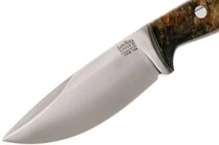 Bark River North Country EDC CPM 154, Gold & Black Elder Burl -Knife Sales Store BRK02 054BRKGEB 03 bark river brk02 054brkgeb 03