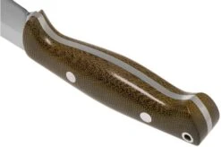 Bark River North Country EDC CPM 154, Green Canvas Micarta -Knife Sales Store BRK02 054GCM 04 bark river knives