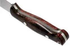Bark River North Country EDC CPM 154, Red & Black Maple Burl Fixed Knife -Knife Sales Store BRK02 054RBMB 04 bark river knives