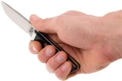 Bark River Huntsman A2, Black Canvas Micarta -Knife Sales Store BRK02 111BRKC 06 bark river brk02 111brkc 06