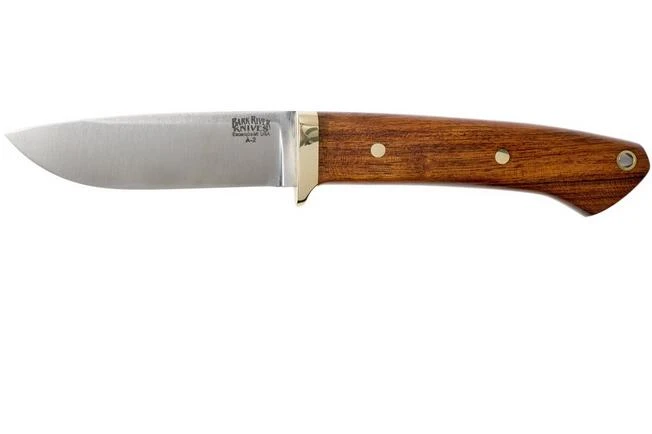 Bark River - Classic Drop Point Hunter A2 Brass Desert Ironwood Hunting Knife 3 Bark River - Classic Drop Point Hunter A2 Brass Desert Ironwood Hunting Knife