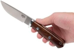 Bark River GamesKeeper A2, Desert Ironwood, Brown Sheath -Knife Sales Store BRK02 121DI2 06 bark river brk02 121di2 06