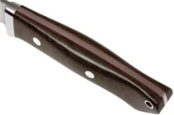 Bark River Classic Drop Point Hunter CPM 3V, Green Canvas Micarta, Red Liners -Knife Sales Store BRK02 135GNCRL 05 bark river brk02 135gncrl 05