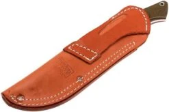 Bark River Classic Drop Point Hunter CPM 3V, Green Canvas Micarta, Red Liners -Knife Sales Store BRK02 135GNCRL 08 bark river brk02 135gncrl 08