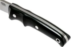 Bark River Guardless Drop Point Hunter CPM 154 Black Canvas Micarta Hunting Knife -Knife Sales Store BRK02 142BKRC 05 bark river knives