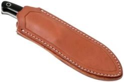 Bark River Guardless Drop Point Hunter CPM 154 Black Canvas Micarta Hunting Knife -Knife Sales Store BRK02 142BKRC 07 bark river knives