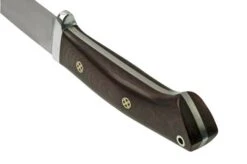 Bark River Classic Drop Point Hunter CPM S45VN Burgundy Canvas Micarta Mosaic Pins, Fixed Knife -Knife Sales Store BRK02 176BCMMP 04 barkriver