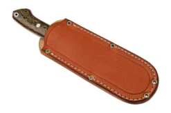 Bark River Classic Drop Point Hunter CPM S45VN Smoke Prickly Pear Natural Liner, Fixed Knife -Knife Sales Store BRK02 176SPPNL 06 barkriver