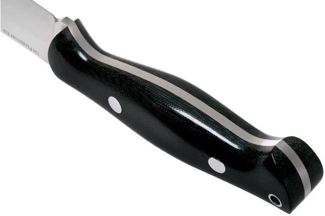 Bark River North Country EDC 2 CPM S45VN Black Canvas Micarta Fixed Knife 6 Bark River North Country EDC 2 CPM S45VN Black Canvas Micarta Fixed Knife - Image 4