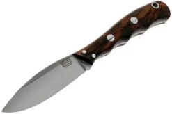 Bark River Lil’ Canadian CPM 3V Desert Ironwood Fixed Knife -Knife Sales Store BRK03 122DIW 03 bark river knives