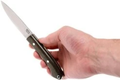 Bark River Bird & Trout CPM154, Green Canvas Micarta -Knife Sales Store BRK04 151GNC 06 bark river bird trout brk04 151gnc 06