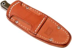 Bark River Mini Bushcrafter CPM 3V, Green Canvas Micarta, Red Liner -Knife Sales Store BRK06 022GNC RL 08 bark river brk06 022gnc rl 08