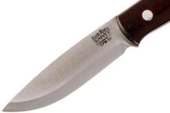 Bark River Ultra-Lite Bushcrafter CPM 3V, Burgundy Canvas Micarta -Knife Sales Store BRK06 023BC 03 bark river brk06 023bc 03
