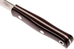 Bark River Ultra-Lite Bushcrafter CPM 3V, Burgundy Canvas Micarta -Knife Sales Store BRK06 023BC 05 bark river brk06 023bc 05