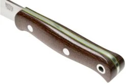 Bark River Ultra-Lite Bushcrafter CPM 3V Coffee Bag Laminate, Toxic Green Liners -Knife Sales Store BRK06 023CL TGL 06 barkriver