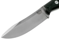 Bark River Mini Aurora Hunter CPM 3V, Black Canvas Micarta -Knife Sales Store BRK06 028BRKC 03 bark river knives