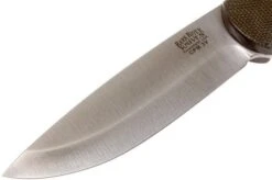 Bark River Ultra-Lite Bushcrafter CPM 3V, Green Canvas Micarta -Knife Sales Store BRK06 030GNC 03 bark river brk06 030gnc 03