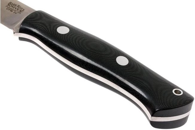 Bark River Aurora LT CPM 3V, Black Linen Micarta 6 Bark River Aurora LT CPM 3V, Black Linen Micarta - Image 4