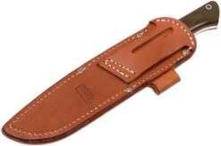 Bark River Aurora LT A2, Green Canvas Micarta, Red Liners -Knife Sales Store BRK06 113GRCRL 08 bark river brk06 113grcrl 08