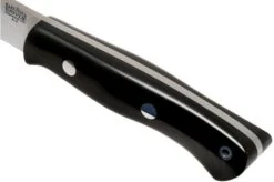 Bark River Aurora A2 Black Canvas Micarta, Bushcraft Knife -Knife Sales Store BRK06 115BCM 05 bark river knives