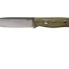 Bark River Aurora A2 Green Canvas Micarta Red Liner, Bushcraft Knife -Knife Sales Store BRK06 115GCMRL 01 bark river knives
