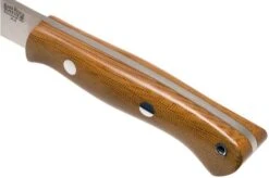 Bark River Aurora A2 Natural Canvas Micarta, Outdoor Knife -Knife Sales Store BRK06 115NCM 05 bark river knives