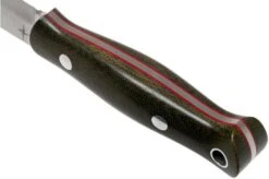 Bark River Bushcrafter LT CPM 3V, Black Canvas Micarta -Knife Sales Store BRK06 121GNC RL 04 bark river knives