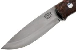 Bark River Bushcrafter LT CPM 3V, Hellfire Maple Burl -Knife Sales Store BRK06 121HFM BL 03 bark river knives