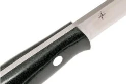 Bark River Aurora 3V, Black Canvas Micarta Bushcraft Knife -Knife Sales Store BRK06 122 3VBLC 05 bark river brk06 122 3vblc 05