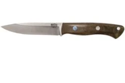 Bark River Aurora 3V, Green Canvas Micarta Bushcraft Knife
